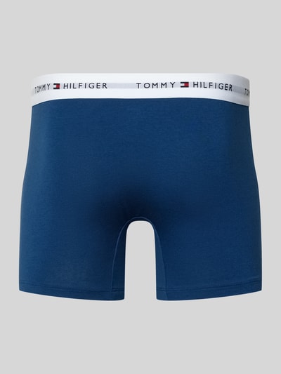 Produktfoto, Trunks aus Baumwoll-Mix im 3er-Pack von Tommy Hilfiger, Optik: Unifarben, Label-Bund, Bundabschluss: elastisch