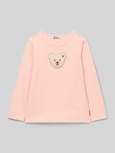 Steiff Longsleeve mit Motiv-Stitching Rosa 1