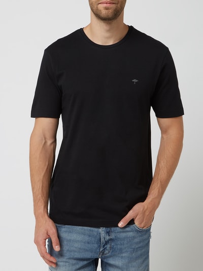 Fynch-Hatton T-Shirt aus Bio-Baumwolle  Black 4