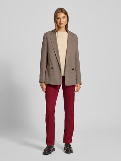 Brax Slim fit jeans in 5-pocketmodel, model 'STYLE.CAROLA' Bordeaux - 1