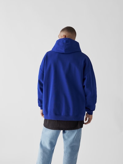 VETEMENTS Oversized Hoodie mit Label-Stitchings Royal 5