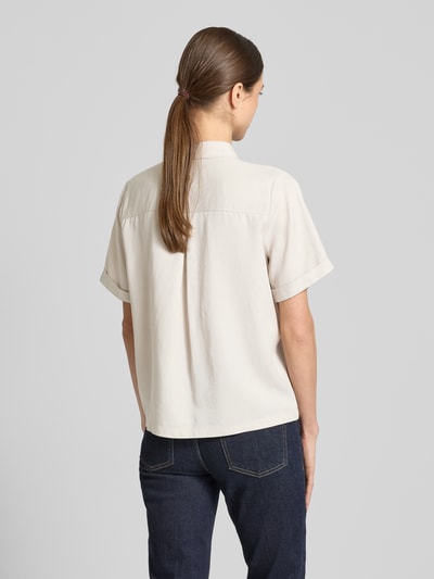 JOOP! Regular fit overhemdblouse met 1/2-mouwen, model 'Birte' Zand - 5