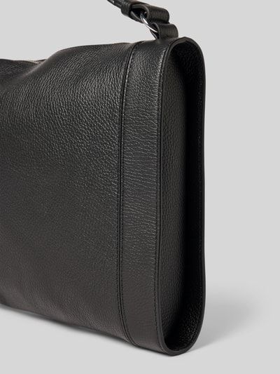 Coccinelle Torba na ramię z aplikacją z logo model ‘Elinor’ Czarny 3