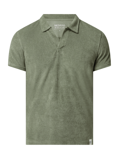 MCNEAL Poloshirt aus Frottee Modell 'Tyler' Schilf 2