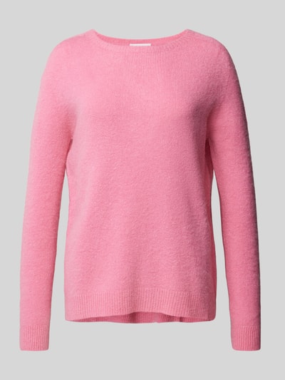 Rich & Royal Gebreide pullover met ribboorden Roze - 2