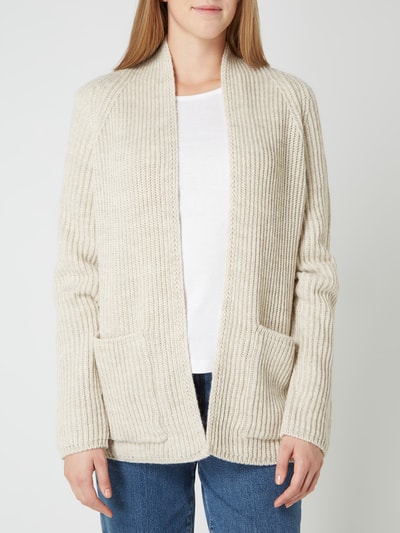 Drykorn Longcardigan mit Alpaka-Anteil Modell 'Blommie' Beige Melange 4