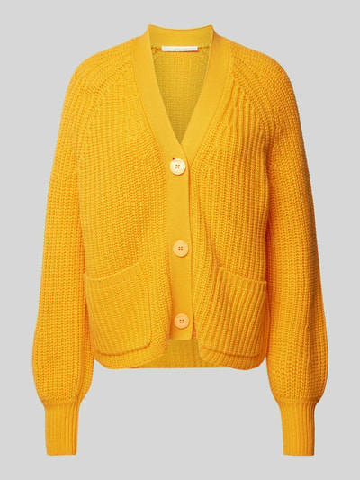 Herzensangelegenheit Cardigan mit Knopfleiste Orange 2