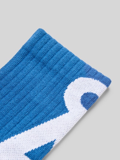 Armedangels Sokken van katoenmix, model 'SAAMUS SHORT' Blauw - 2