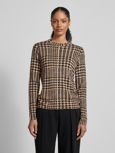 Christian Berg Woman Selection Pullover mit Rundhalsausschnitt Sand 4