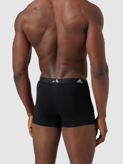 ADIDAS SPORTSWEAR Trunks mit Label-Schriftzug im 3er-Pack Black 4