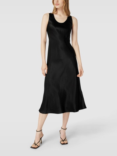 MaxMara Leisure Midi-jurk met boothals, model 'CAPUA' Zwart - 1