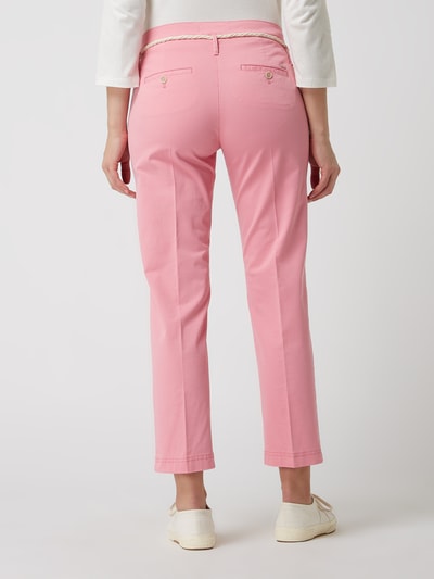 Brax Cropped Chino aus Baumwolle Modell 'Mel' Pink 5