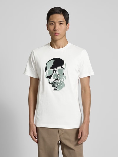 Antony Morato T-Shirt mit Motiv-Print Weiss 4