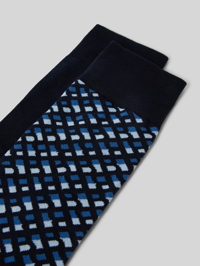 BOSS Socken mit Label-Detail im 2er-Pack Marine 2