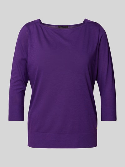 Windsor Longsleeve mit 3/4-Ärmel Purple 2