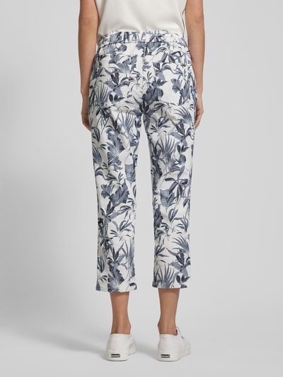 Toni Dress Spodnie materiałowe o skróconym kroju slim fit model ‘SUE’ Niebieski 5