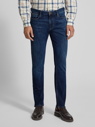 Emporio Armani Jeans mit Eingrifftaschen und Label-Detail Jeansblau 4