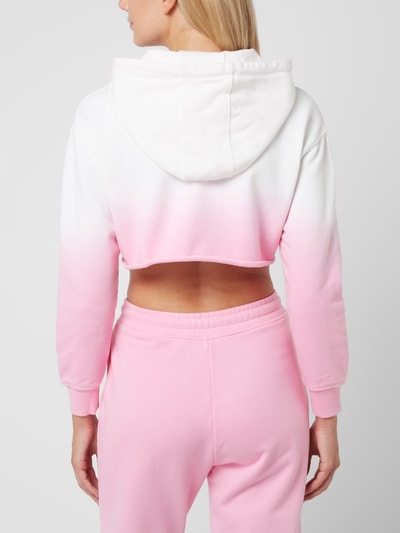 Guess Cropped Hoodie mit Farbverlauf  Hellrosa 5