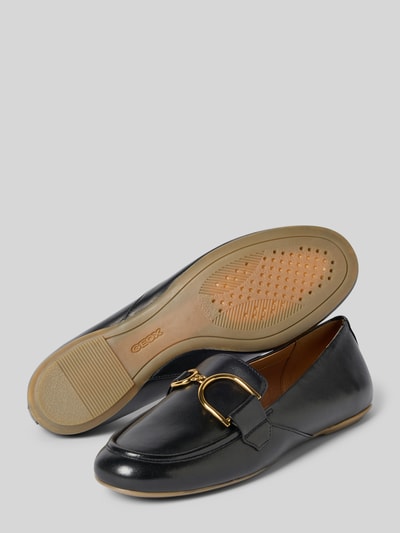 Geox Loafer aus echtem Leder Modell 'PALMARIA' BLACK 4