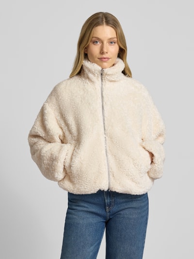 Jake*s Casual Jacke mit Teddyfell Ecru 4
