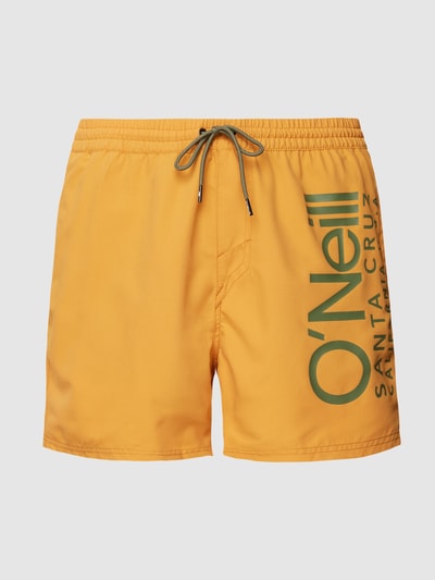 ONeill Spodenki kąpielowe z nadrukiem z motywem model ‘Original Cali 16 Shorts’ Morelowy 2