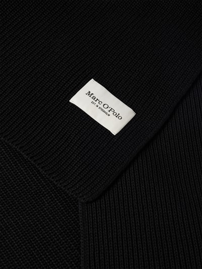 Marc O'Polo Schal mit Label-Detail Black 2