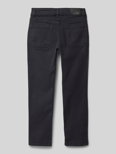 Mayoral Regular fit broek met steekzakken opzij Marineblauw - 3