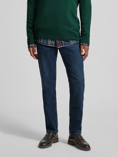 Tommy Hilfiger Straight fit jeans van katoenmix, model 'DENTON' Jeansblauw - 4