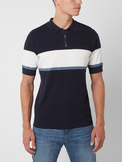 Tom Tailor Poloshirt aus Baumwolle  Dunkelblau 4