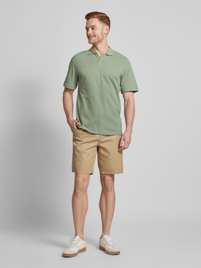 Jack & Jones Premium Poloshirt mit gerippten Ärmelabschlüssen Modell 'BLADON' Lind 1