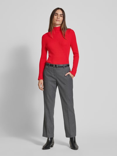 JOOP! Gebreide pullover met turtleneck Rood - 3