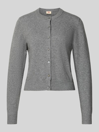 Levi's® Cardigan in Strick-Optik Modell 'TARA' Mittelgrau 2