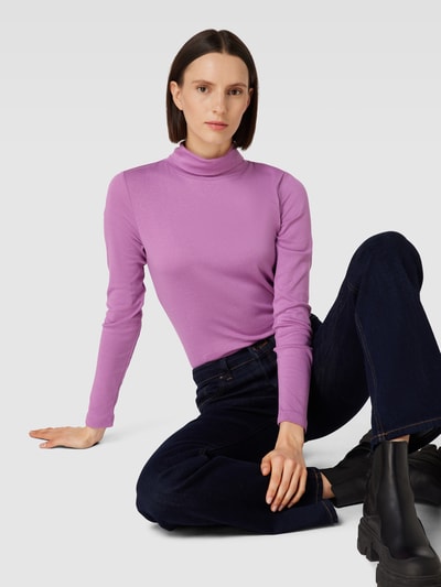 Tom Tailor Longsleeve mit Rollkragen Mauve 3