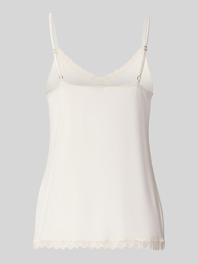 Mey Relaxed fit top van viscosemix, model 'Poetry' Offwhite - 3