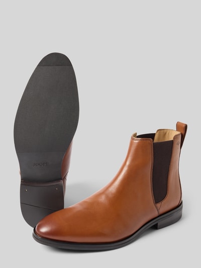 JOOP! SHOES Chelsea boots van leer, model 'pero 1.0 kleitos' Cognac - 4