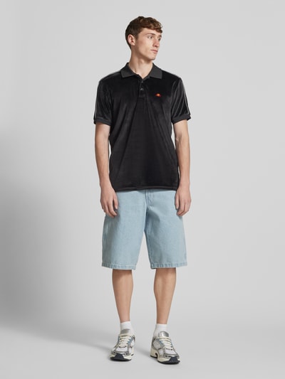 Ellesse Poloshirt mit Label-Stitching Black 1
