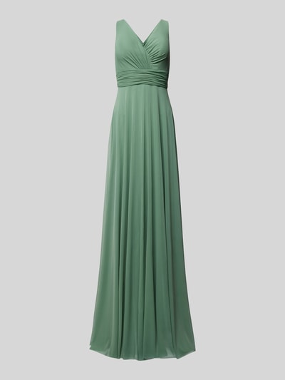 TROYDEN COLLECTION Abendkleid mit Taillenpasse Mint 2