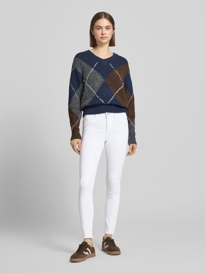 ONLY Jeansy w kroju skinny fit z mieszanki bawełny Model 'BLUSH' Biały 1