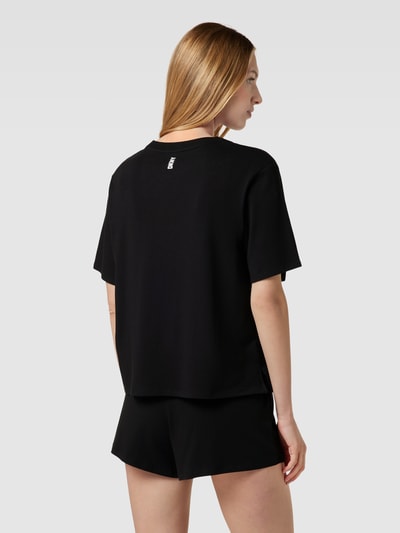 DKNY T-shirt z nadrukiem z logo Czarny 4