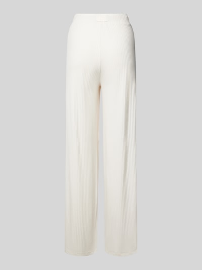 Guess Wide Leg Pyjama-Hose mit Tunnelzug Modell 'SAMANTHA' Offwhite 3