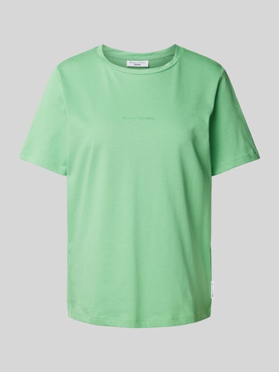 Marc O'Polo Denim T-shirt met labelprint Groen - 2