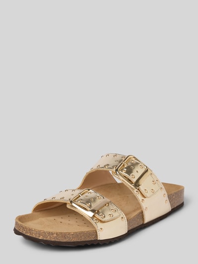 Geox Sandalette mit Nieten Modell 'BRIONIA' Gold 1