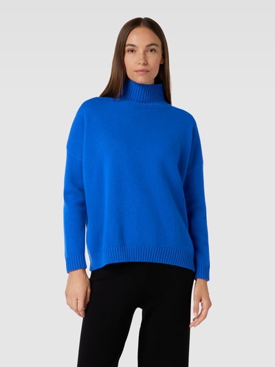 Weekend Max Mara Strickpullover mit Stehkragen Modell 'BENITO' Royal 4