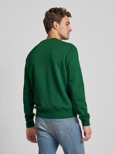 Polo Sport Sweatjack met labelstitching Groen - 2