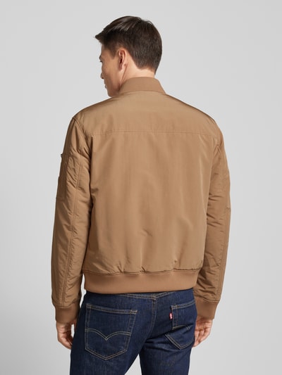 BOSS Jacke mit Reißverschlusstasche Modell 'Comber' Beige 5