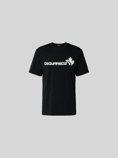 Dsquared2 T-Shirt mit Label-Print Black 2