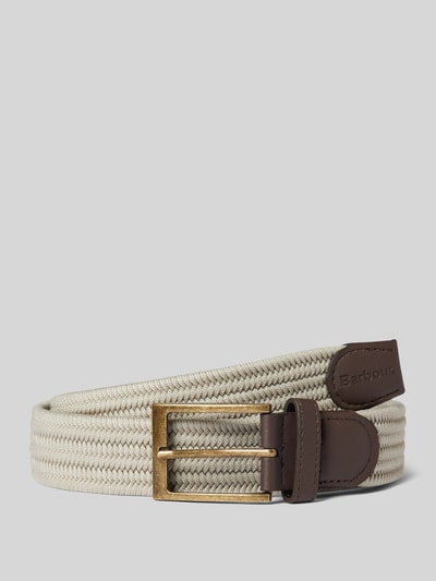 Barbour Riem van leer met doornsluiting, model 'nevis' Beige - 1