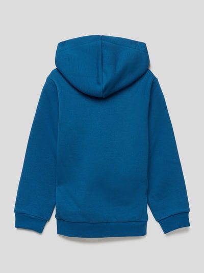 Puma Hoodie mit Label-Print Modell 'Col Big' Rauchblau 3