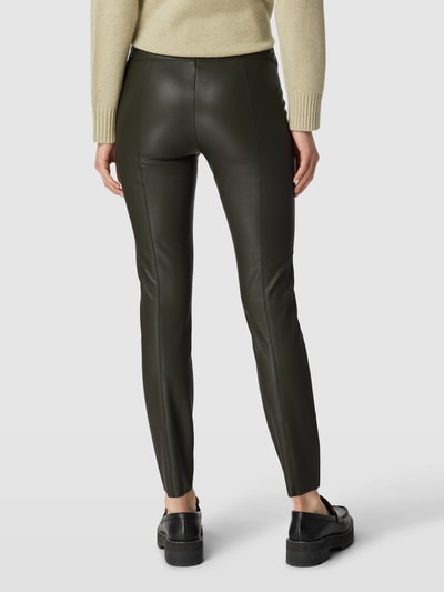 Raffaello Rossi Leggings in Leder-Optik Modell 'RESA' Oliv 5