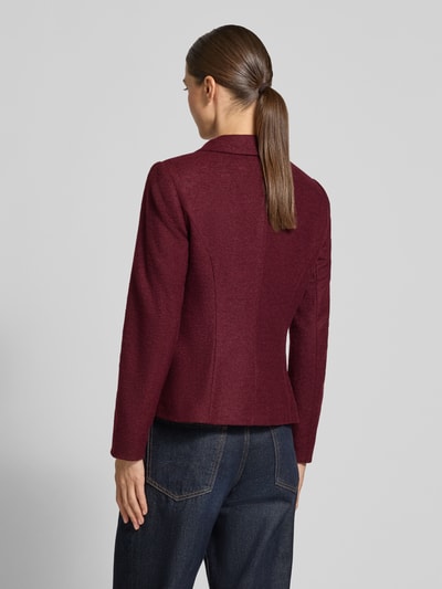 Betty Barclay Kurzblazer aus Wolle mit aufgesetzten Taschen Bordeaux 5